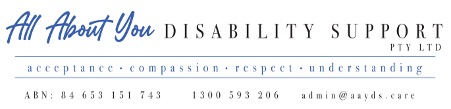 All About You Disability Support logo